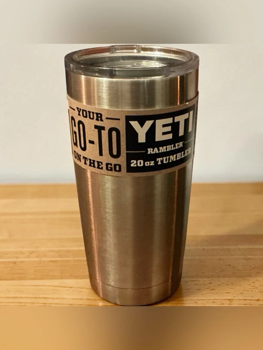 Yeti Rambler 20 oz Tumbler in Stainless Steel